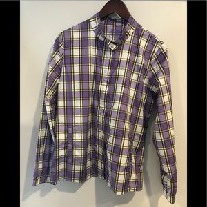 SLAZENGER women’s golf jacket windbreaker plaid M